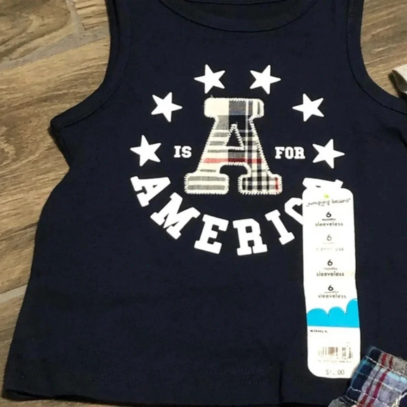 NWT jumping beans summer 6M bundle July 4th - Picture 4 of 4